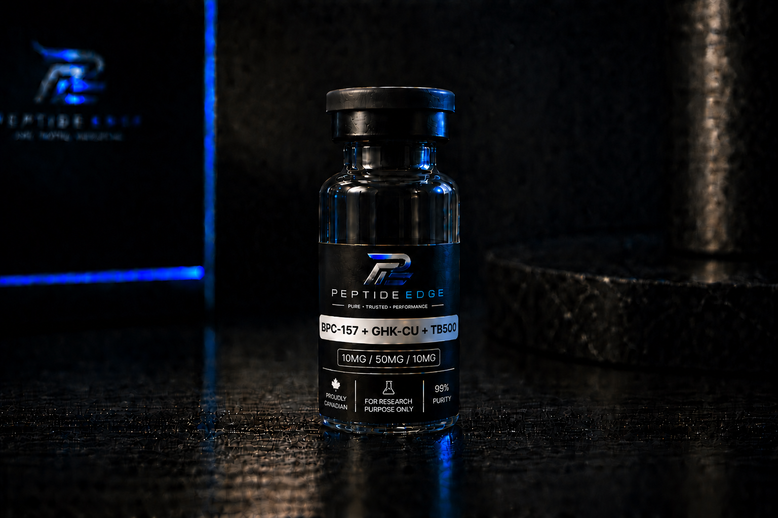 Glow Stack GHK 50mg + BPC 10mg + TB 10mg